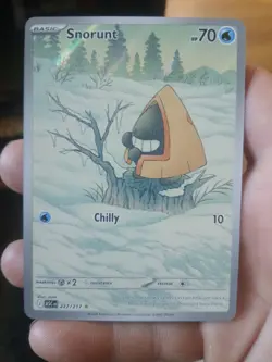 Pokemon Snorunt Illustration Rare 227/217 Asended Heros 🔥 Pack Fresh Mint 🔥 - Image 1