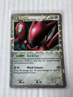 Pokemon TCG Scizor Prime 84/90 Holo Undaunted LP RARE - Image 1