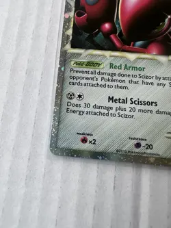 Pokemon TCG Scizor Prime 84/90 Holo Undaunted LP RARE - Image 5