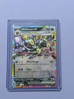 Pokemon Umbreon ex Double Rare Holo 060/131 Sv: Prismatic Evolutions 280 HP Eng - Image 1