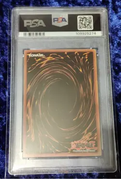 Yu-Gi-Oh 2002 Lord of D. BPT-004 Secret Rare Card PSA 7 - Image 2