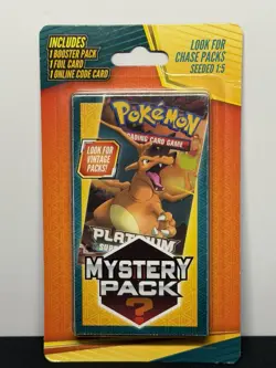 2021 MJ Holdings Walgreens Pokemon Mystery Pack CHARIZARD PLATINUM BLACK & WHITE - Image 1
