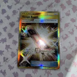Pokemon TCG Escape Board Ultra Prism 167/156 Holo Secret Rare - Image 1