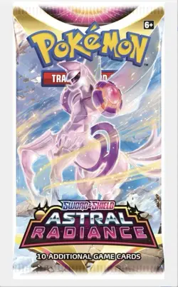 x5 Pokemon SWSH10: Sword & Shield Astral Radiance Booster Pack (Random) - SEALED - Image 2