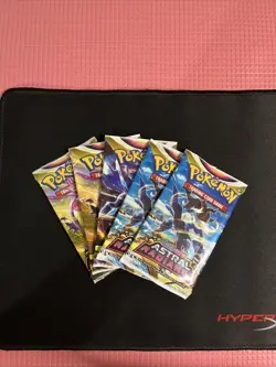 x5 Pokemon SWSH10: Sword & Shield Astral Radiance Booster Pack (Random) - SEALED - Image 3