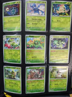 Pokemon Scarlet & Violet English TCG Reverse Holo Master Set 196/198 - Image 1