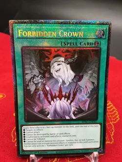 Forbidden Crown (Starlight Rare) BPRO-EN067 Yugioh Burst Protocol LP - Image 1