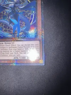 Yugioh Dracotail Faimena - JUSH-EN002 - 1st Ed. Starlight Rare - NM - Image 3