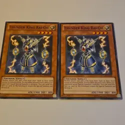 Yu-Gi-Oh! - 2x Thunder King Rai-Oh - LCGX-EN203 - Unlimited Edition - Image 2