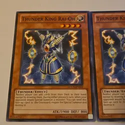 Yu-Gi-Oh! - 2x Thunder King Rai-Oh - LCGX-EN203 - Unlimited Edition - Image 3