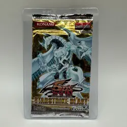 Yugioh Starstrike Blast 1st Edition STBL Booster Pack Sealed 2010 Factory Sealed - Image 1