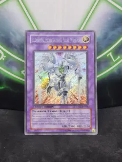 Yugioh Elemental Hero Shining Flare Wingman CT03-EN004 Secret Rare LP - Image 1