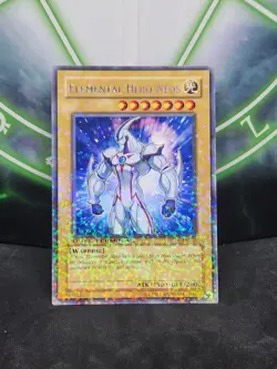 Yugioh Elemental Hero Neos DT01-EN005 Duel Terminal Rare NM - Image 1