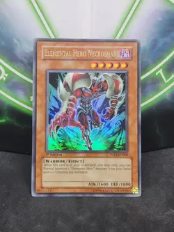 Yugioh Elemental HERO Necroshade YSDJ-EN000 Ultra Rare 1st Edition NM - Image 1