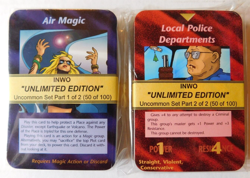 309 CARDS COMMON / UNCOMMON SET UNLIMITED 1995 ILLUMINATI NEW WORLD ORDER INWO - Image 2