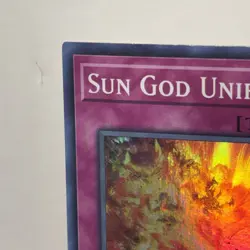Sun God Unification LED7-EN007 x2 Super Rare 1st Edition LP Yugioh TCG - Image 4