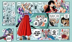 One Piece Yamato Playmat - Kaido Spielmatte Unterlage OVP TCG Land of Wano Arc - Image 1