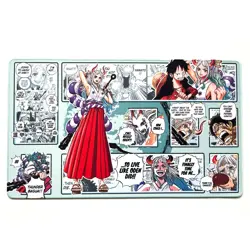 One Piece Yamato Playmat - Kaido Spielmatte Unterlage OVP TCG Land of Wano Arc - Image 2