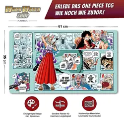 One Piece Yamato Playmat - Kaido Spielmatte Unterlage OVP TCG Land of Wano Arc - Image 5
