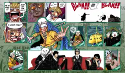 One Piece Trafalgar D. Law Playmat Heart Pirates New Era One Piece Card Game - Image 1