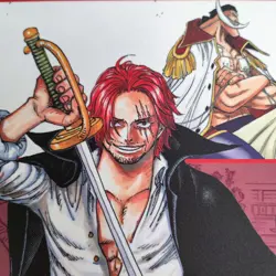 One Piece Shanks Playmat - Emperor Red Hair Pirates Spielmatte Mousepad TCG - Image 2