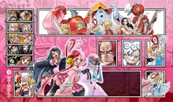 One Piece Playmat Uta Film Red - Spielmatte TCG Shanks Luffy Game Mat - Image 1