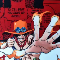 One Piece Playmat Portgas D. Ace - Basic Spielmatte TCG - Image 2