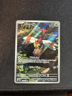 Pokemon TCG Yanma Destined Rivals Full Art Rare Card 183/182 - Image 1