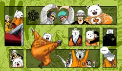 One Piece Playmat CP9 Playmat - Basic Spielmatte Unterlage TCG Navy Rob Lucci - Image 1