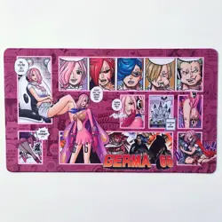 One Piece Playmat CP9 Playmat - Basic Spielmatte Unterlage TCG Navy Rob Lucci - Image 4