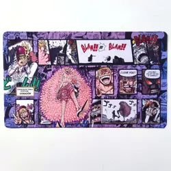 One Piece Playmat CP9 Playmat - Basic Spielmatte Unterlage TCG Navy Rob Lucci - Image 4