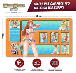 One Piece Nami Playmat - Girl Spielmatte Unterlage OVP TCG Strawhat Pirates - Image 5