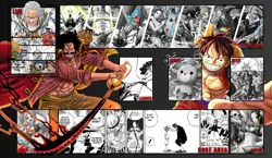 One Piece Gol D. Roger Spielmatte King of the Pirates One Piece Card Game - Image 1