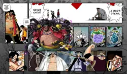 One Piece Blackbeard Playmat - Marshall D. Teach Spielmatte Mousepad TCG Emperor - Image 1