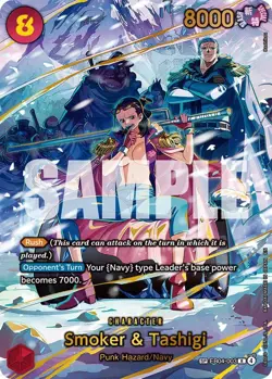 One Piece TCG - [EB04-003] - Smoker & Tashigi (SP) Adventure on Kami's Island - Image 1