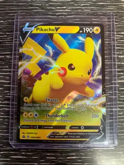 Pikachu V SWSH061 SWSH: Sword & Shield Promo Cards Holo - Image 1