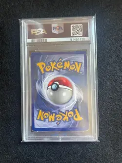 1999 PSA 4 Pokemon Base Set Ninetales Holo Rare 12/102 Card - Image 2
