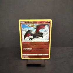 Pokemon TCG Radiant Charizard Holo Card #20/159 SWSH Crown Zenith - Image 1