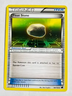 Float Stone 99/116 Pokemon Card 2013 Plasma Freeze LP/MP - Image 1