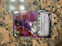 Naruto CCG Sasuke Uchiha N-1004 Foil Ninja Card English 2002 HOLO First Edition - Image 2