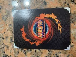 Naruto CCG Sasuke Uchiha N-1004 Foil Ninja Card English 2002 HOLO First Edition - Image 3