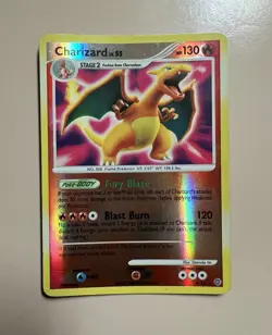 🔥 Charizard Reverse Holo Bleed 3/132 / Pokemon Card Secret Wonders 2007! - Image 1