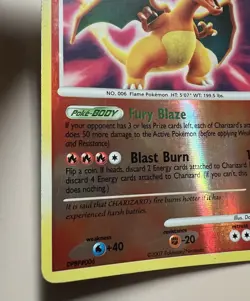 🔥 Charizard Reverse Holo Bleed 3/132 / Pokemon Card Secret Wonders 2007! - Image 3