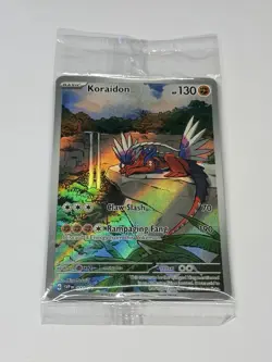 Pokemon Card TCG Koraidon 014 SVP Scarlet & Violet Promo Card Holo - Sealed Mint - Image 1