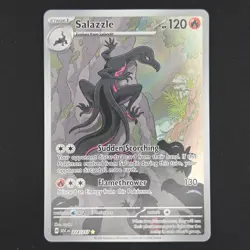 Pokemon TCG Card Salazzle 224/217 Ascended Heroes Illustration Rare - NM - Image 1