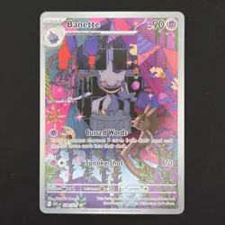 Pokemon TCG Card Banette 234/217 Ascended Heroes Illustration Rare - NM - Image 1
