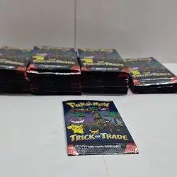 Pokemon Trick or Trade Booster Pack 3 Cards English TCG (72 packs total) - Image 2