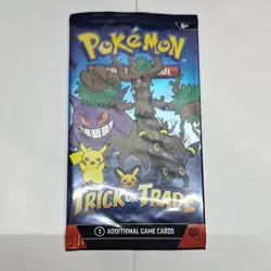 Pokemon Trick or Trade Booster Pack 3 Cards English TCG (72 packs total) - Image 3