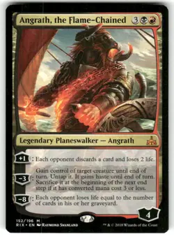 Prerelease Cards #152 Angrath, the Flame-Chained - Image 1