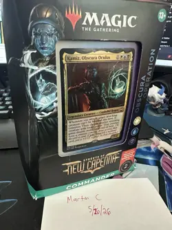 Magic the Gathering Obscura Operation Sealed Commander Deck - Image 1